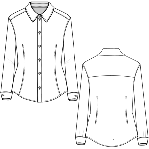 Fashion sewing patterns for LADIES Shirts Shirt 801